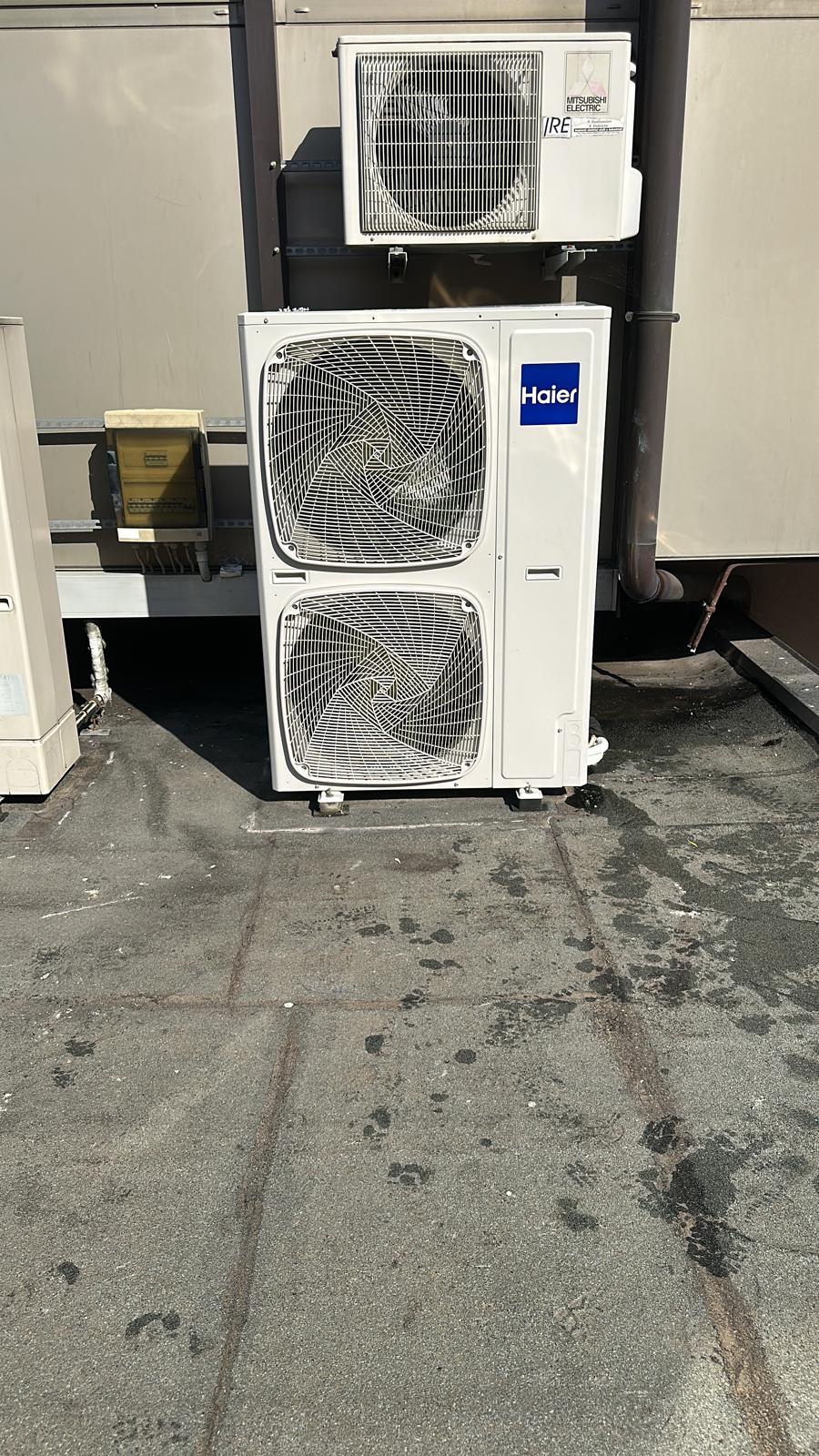 Climatizzatore installato a parete