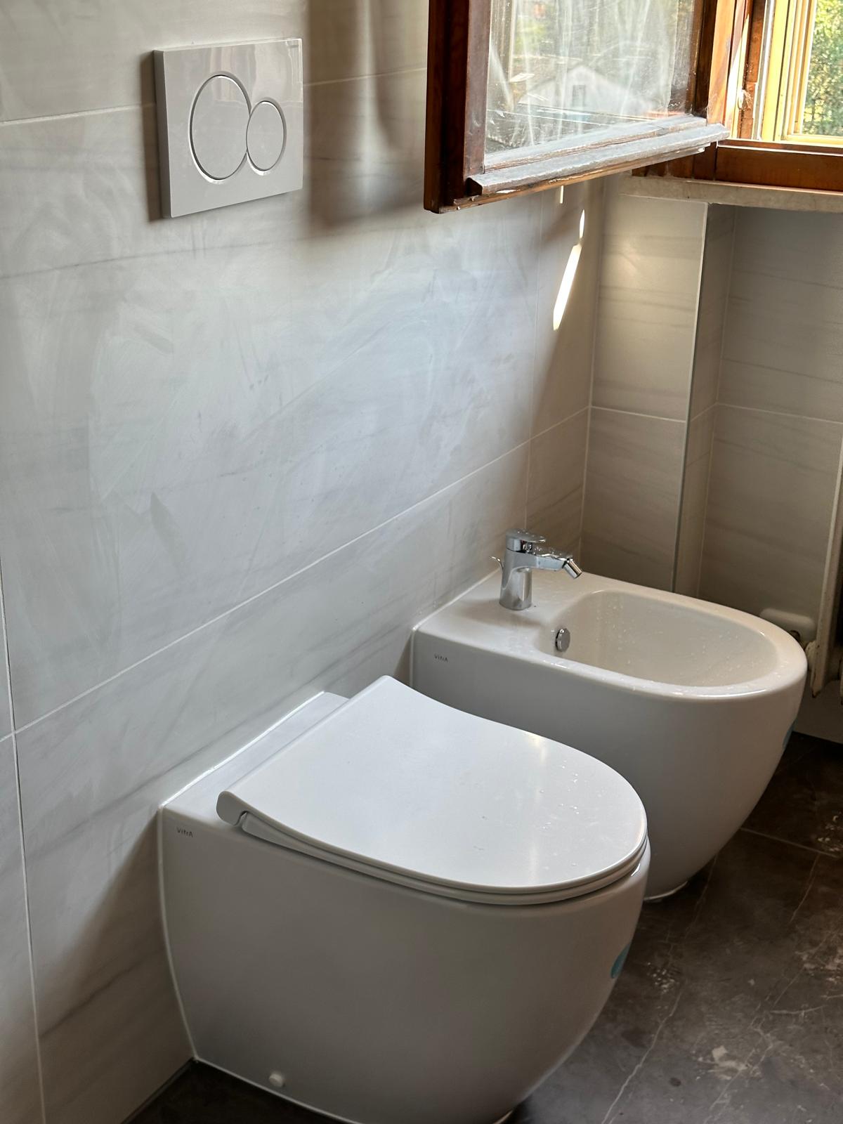 Dettaglio bagno e predisposizioni idrauliche